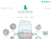 Tablet Screenshot of bullandbeebaby.com